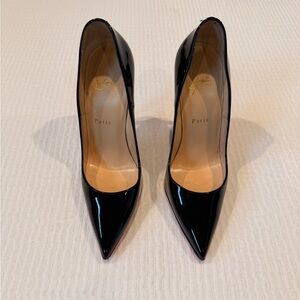 Christian Louboutin Black Patent Leather Heels